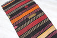 Kilim Runner Quay bohémien, 76 cm x 291 cm, design tradizionale