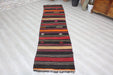 Kilim Runner Quay bohémien, 76 cm x 291 cm, design tradizionale