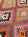 Bohemian Kilim Vintage Rug 289cm x 202cm Handwoven