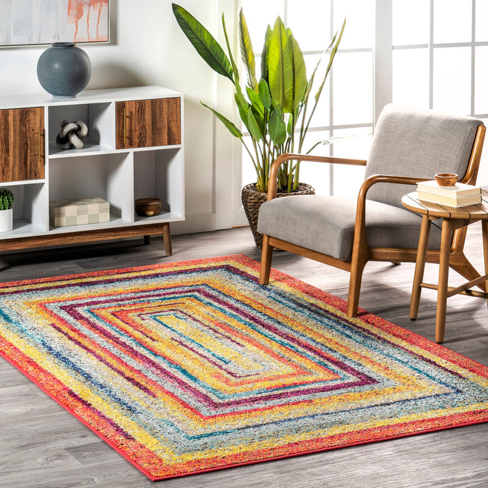 Bohemian Multicolor Area Rug 120x180 cm