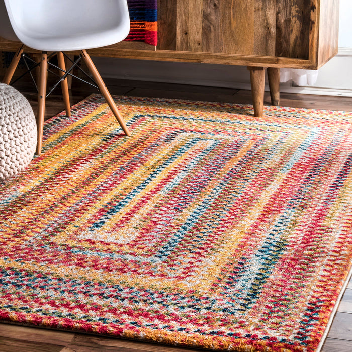 Bohemian Multicolor Area Rug 120x180 cm