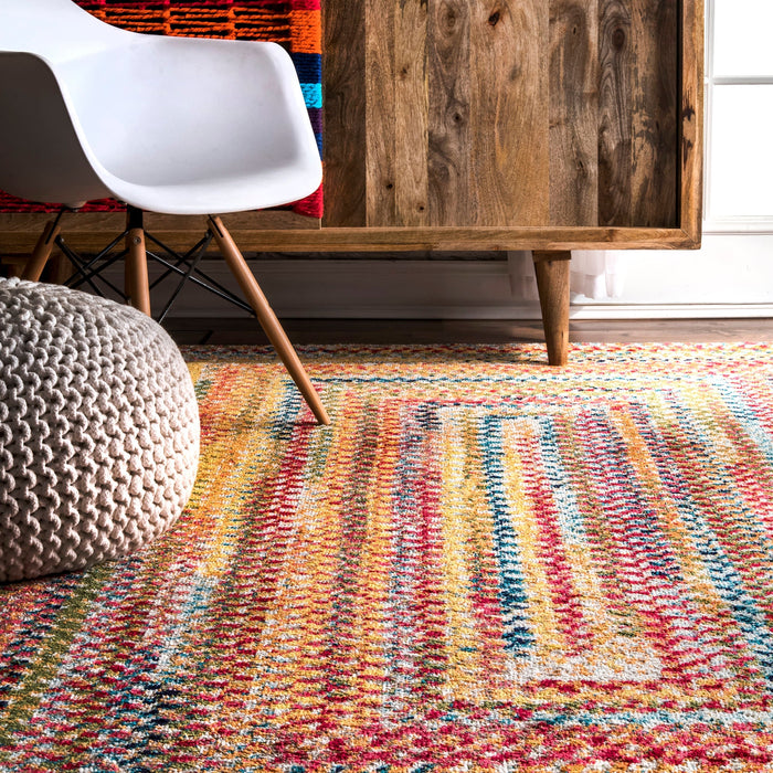 Bohemian Multicolor Area Rug 120x180 cm