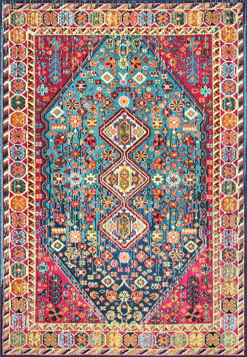 Bohemian Multicolor Area Rug 80x150 cm