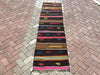 Bohemian Turkish Kilim Juoksumatto 250 cm x 67 cm #297