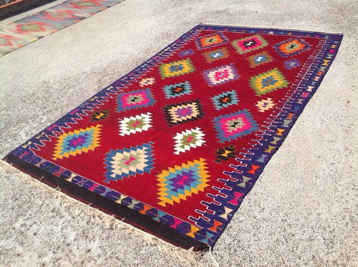 Bohemian Vintage Handwoven Rug 295cm x 180cm