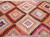 Bohemian Vintage Kilim Rug 267cm x 183cm Handwoven