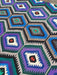 Bohemian Vintage Kilim Rug 339cm x 170cm Handwoven