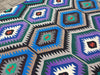Bohemian Vintage Kilim Rug 339cm x 170cm Handwoven