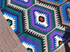 Bohemian Vintage Kilim Rug 339cm x 170cm Handwoven