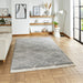 Boho 5413 Modern Moroccan Berber Soft Plush Shaggy Grey Rug