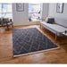 Boho 8280 Modern Moroccan Berber Soft Plush Shaggy Grey Rug