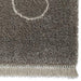 Boho A474 Modern Moroccan Berber Soft Plush Shaggy Grey/Cream Rug