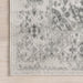 Boho Floral Area Rug in Ivory 160 x 230 cm