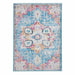 Boston Modern Traditional G0532 Blue/Fuschia Rug