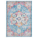 Boston Modern Traditional G0532 Blue/Fuschia Rug