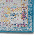 Boston Modern Traditional G0532 Blue/Fuschia Rug