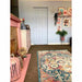 Boston Modern Traditional G0532 Blue/Fuschia Rug