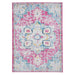 Boston Modern Traditional G0532 Fuschia/Blue Rug