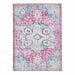 Boston Modern Traditional G0532 Fuschia/Blue Rug