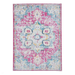 Boston Modern Traditional G0532 Fuschia/Blue Rug