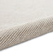 Boucle E6404 Modern Plain Textured Beaded Boucle Pile Soft-Touch Polyester Flatweave White/Grey Rug