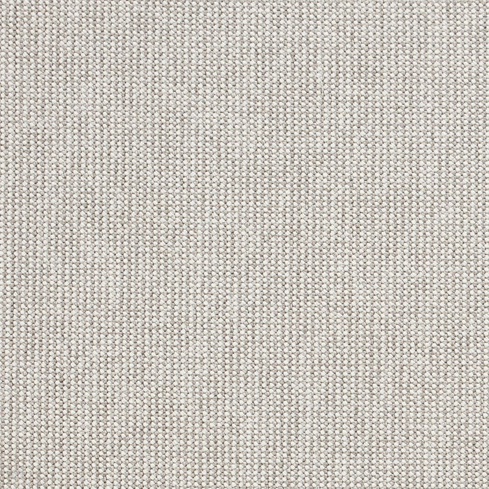 Boucle E6404 Modern Plain Textured Beaded Boucle Pile Soft-Touch Polyester Flatweave White/Grey Rug