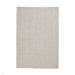 Boucle E6404 Modern Plain Textured Beaded Boucle Pile Soft-Touch Polyester Flatweave White/Grey Rug