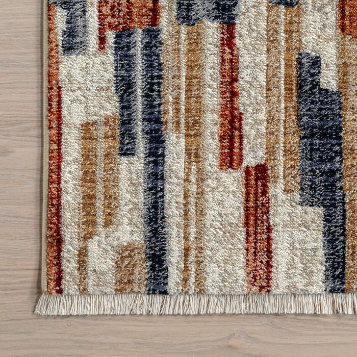 Bowery Multicolor Striped Area Rug 152x244 cm