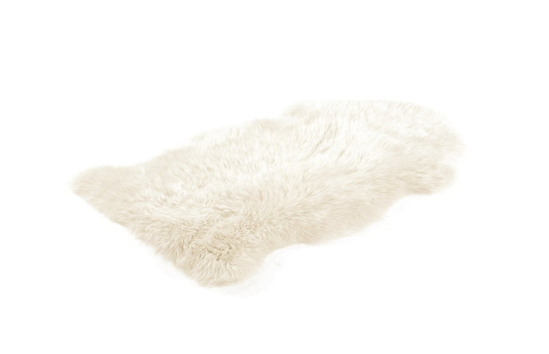 Bowron Longwool Ivory Sheepskin Rug