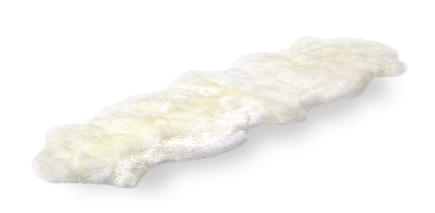 Bowron Longwool Ivory Sheepskin Rug