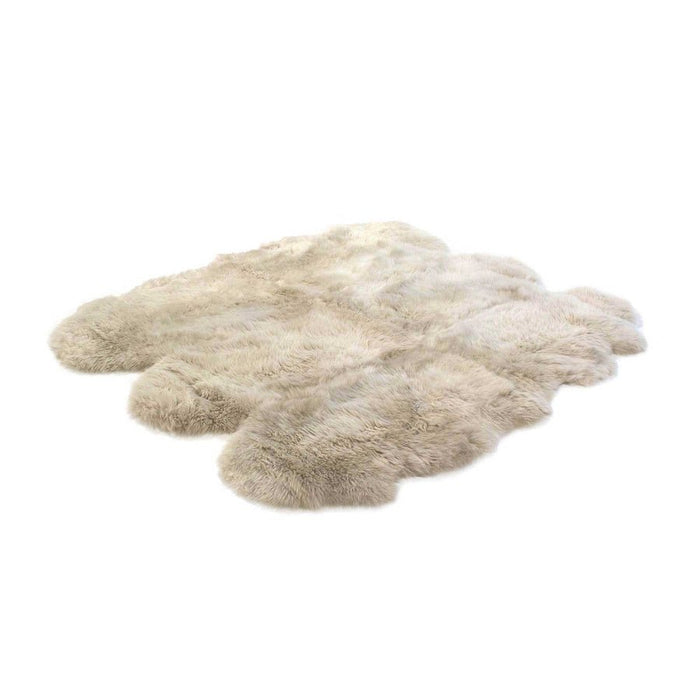 Bowron Longwool Stone Sheepskin Rug