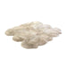 Bowron Longwool Stone Sheepskin Rug