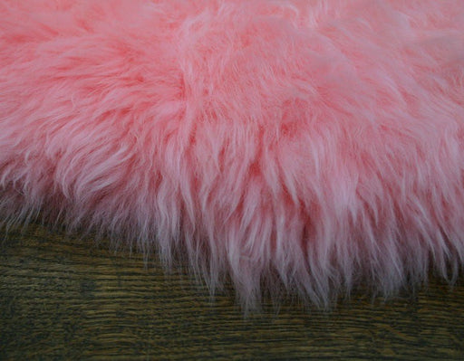 Bowron Sheepskins Longwool Candy Floss Sheepskin Rug