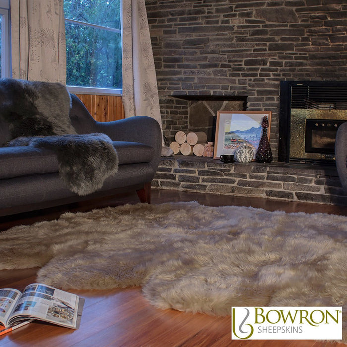 Bowron Sheepskins Longwool Paco Sheepskin Rug