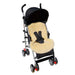 Bowron Sheepskins Pram or Stroller Fleece Universal Astrid Hide Oaten Rug