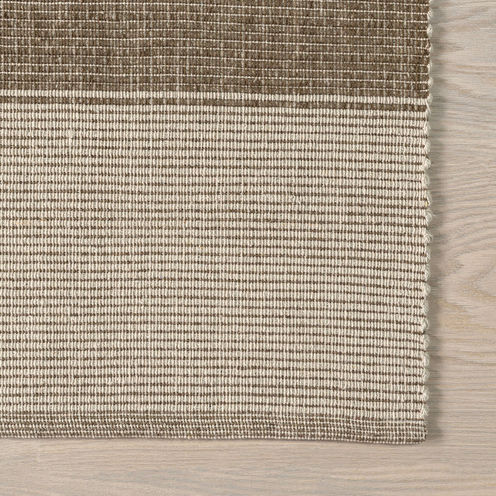 Boxelder Cotton Area Rug 152x244 cm Sand Color