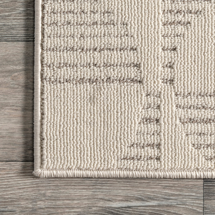 Braelynn Lunar Area Rug 120x180 cm Beige