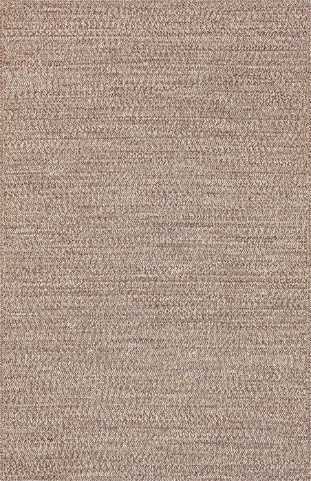 Braided Cotton Jute Rug in Brown 130x200 cm