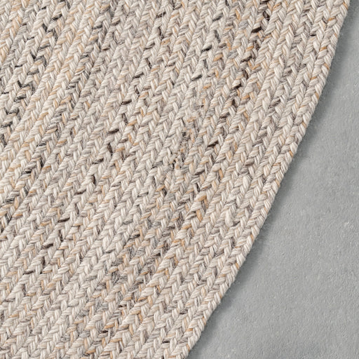 Braided Jute Ombre Area Rug 100% Natural Fiber 160x230 cm