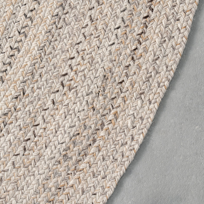 Braided Jute Ombre Area Rug 100% Natural Fiber 160x230 cm