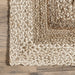 Braided Jute Rug 100% Natural Handcrafted 120x180 cm