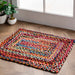 Braided Multicolor Chindi Area Rug 160cm x 230cm