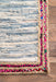 Braided Rag Rug in Light Blue Color 90x150 cm