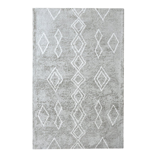 Bremen Cotton Viscose Geometric Area Rug 50x80 cm