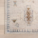 Tappeto lavabile in lavatrice Brenda Hazy Heraldry 160x230 cm Beige