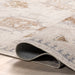 Tappeto lavabile in lavatrice Brenda Hazy Heraldry 160x230 cm Beige