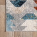 Brenna Machine Washable Aztec Area Rug 5x7 Feet