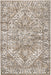 Brianna Medallion Vines Area Rug 152x244 cm Beige