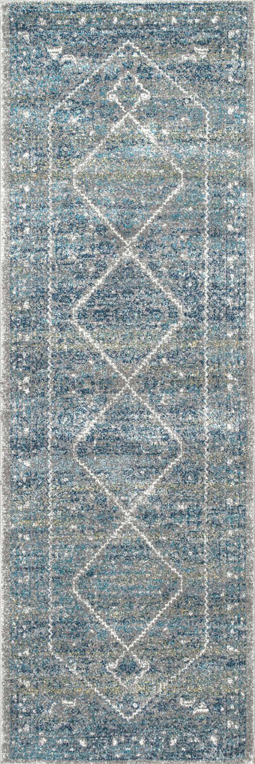 Bridget Blue Medallion Area Rug 160x230 cm