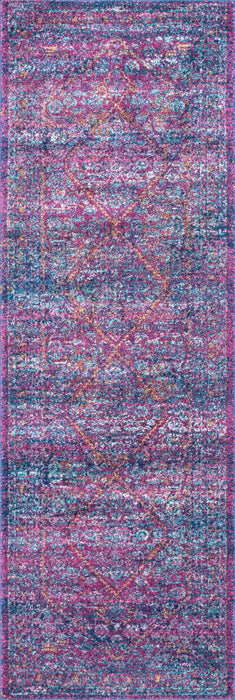 Bridget Purple Medallion Area Rug 120 x 180 cm